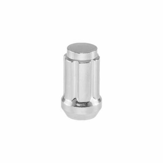 12 x 1.5" Spline Acorn Lug Nuts | 1.37" Tall | Chrome Lug Nuts