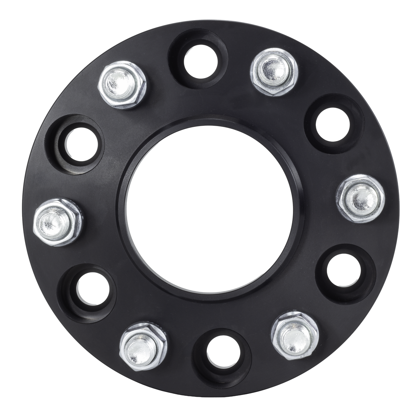 American Made 2" 6x135 Wheel Spacers For Ford F-150 Expedition - Hubcentric, 87.1mm Hub, 14x2 Studs, Black, Made in the USA