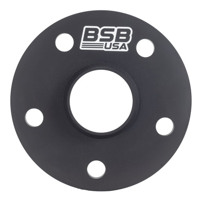 American Made 1/2" 5x4.5 Wheel Spacers For Subaru Impreza WRX STI Outback Forester - Hubcentric, 56.1mm Hub, Black, Made in the USA