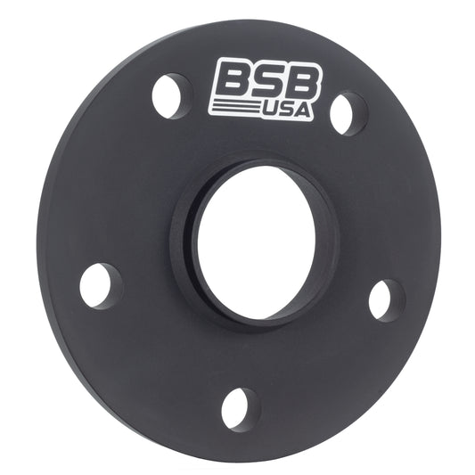 American Made 1/2" 5x4.5 Wheel Spacers For Subaru Impreza WRX STI Outback Forester - Hubcentric, 56.1mm Hub, Black, Made in the USA