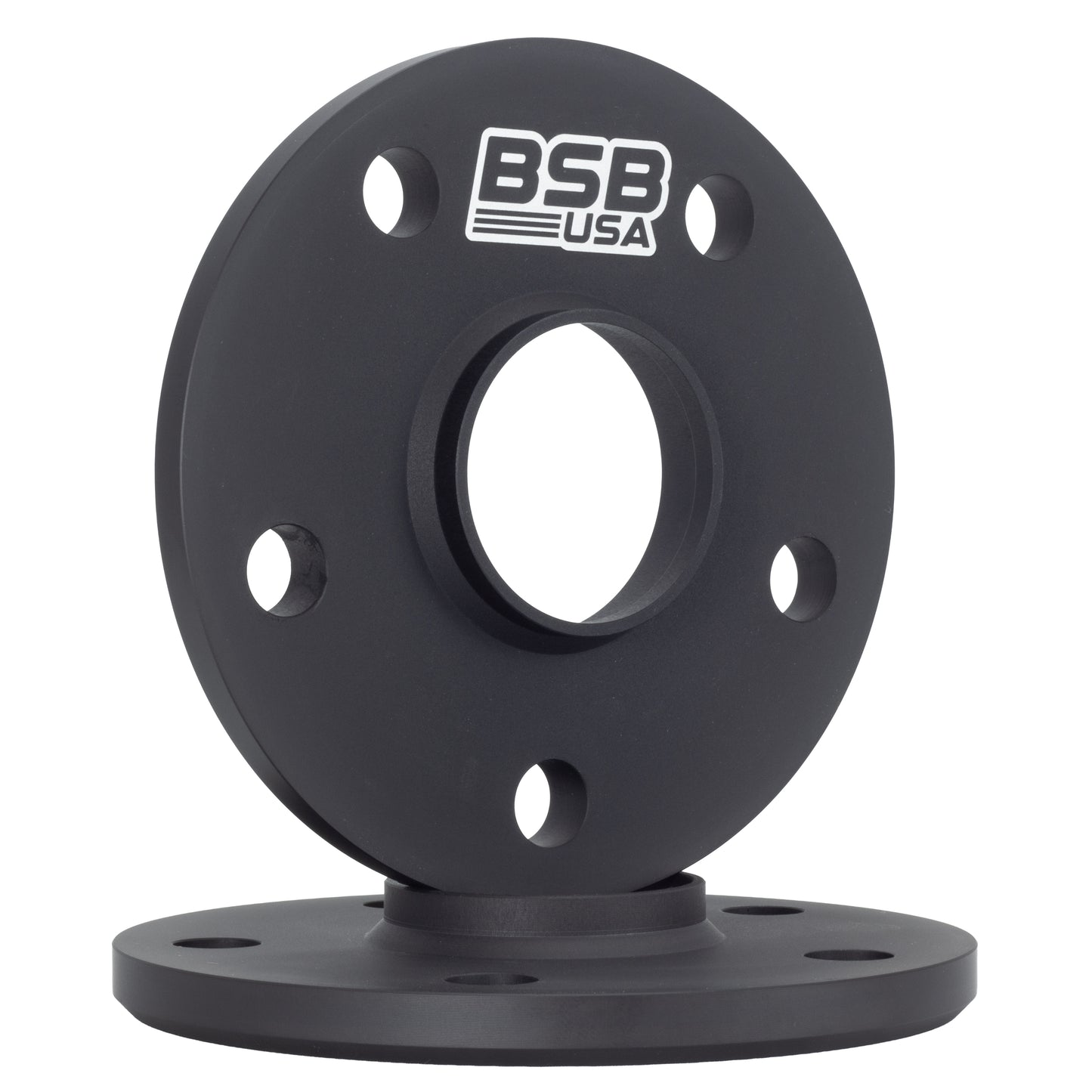 American Made 1/2" 5x4.5 Wheel Spacers For Subaru Impreza WRX STI Outback Forester - Hubcentric, 56.1mm Hub, Black, Made in the USA