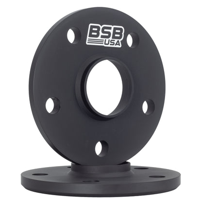 American Made 1/2" 5x4.5 Wheel Spacers For Subaru Impreza WRX STI Outback Forester - Hubcentric, 56.1mm Hub, Black, Made in the USA