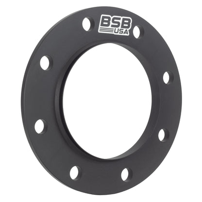 American Made 3/8" 8x170 Wheel Spacers For Ford F-250 F-350 - Hubcentric, 124.9mm Hub, Black, Made in the USA