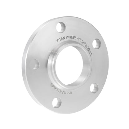 10mm Hubcentric Wheel Spacers 5x112 | 57.1mm to 66.56mm Hub Adapter for Audi, VW