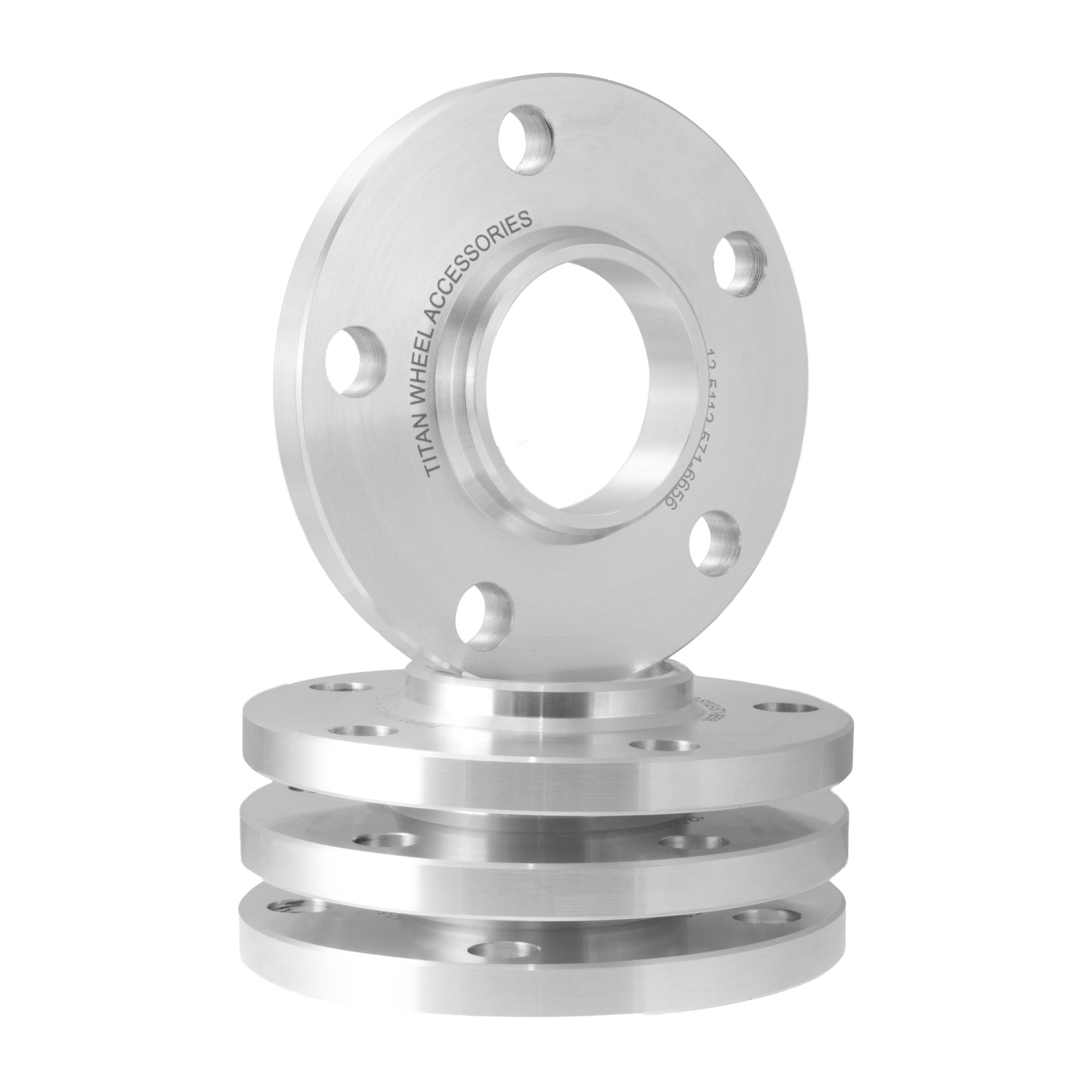 10mm Hubcentric Wheel Spacers 5x112 | 57.1mm to 66.56mm Hub Adapter for Audi, VW