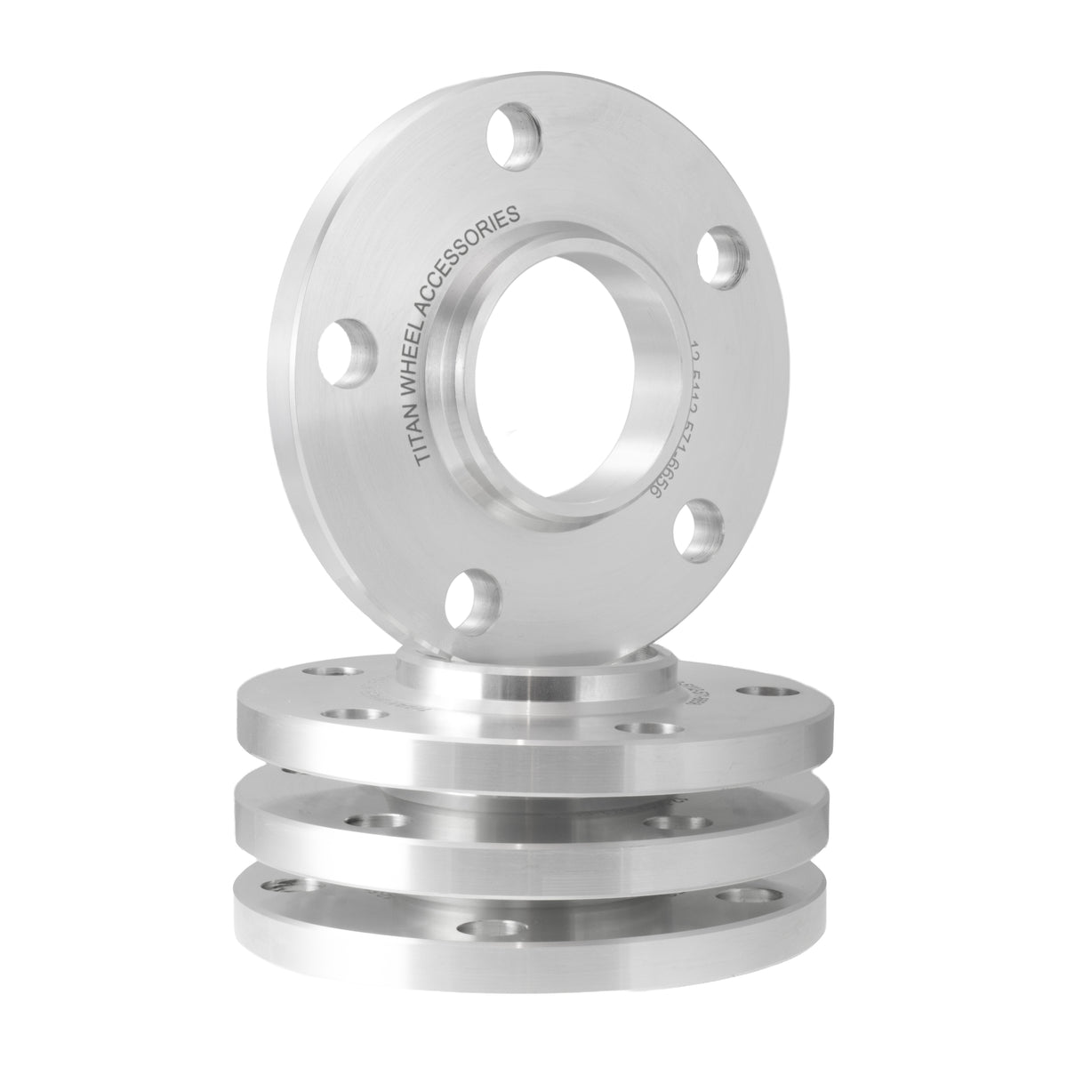 10mm Hubcentric Wheel Spacers 5x112 | 57.1mm to 66.56mm Hub Adapter for Audi, VW