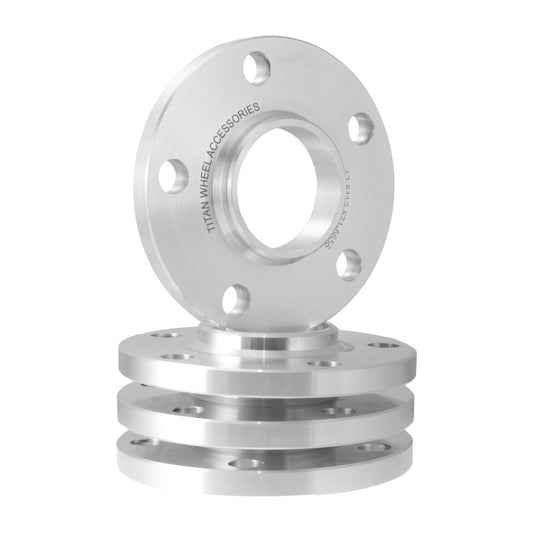 10mm Hubcentric Wheel Spacers 5x112 | 57.1mm to 66.56mm Hub Adapter for Audi, VW