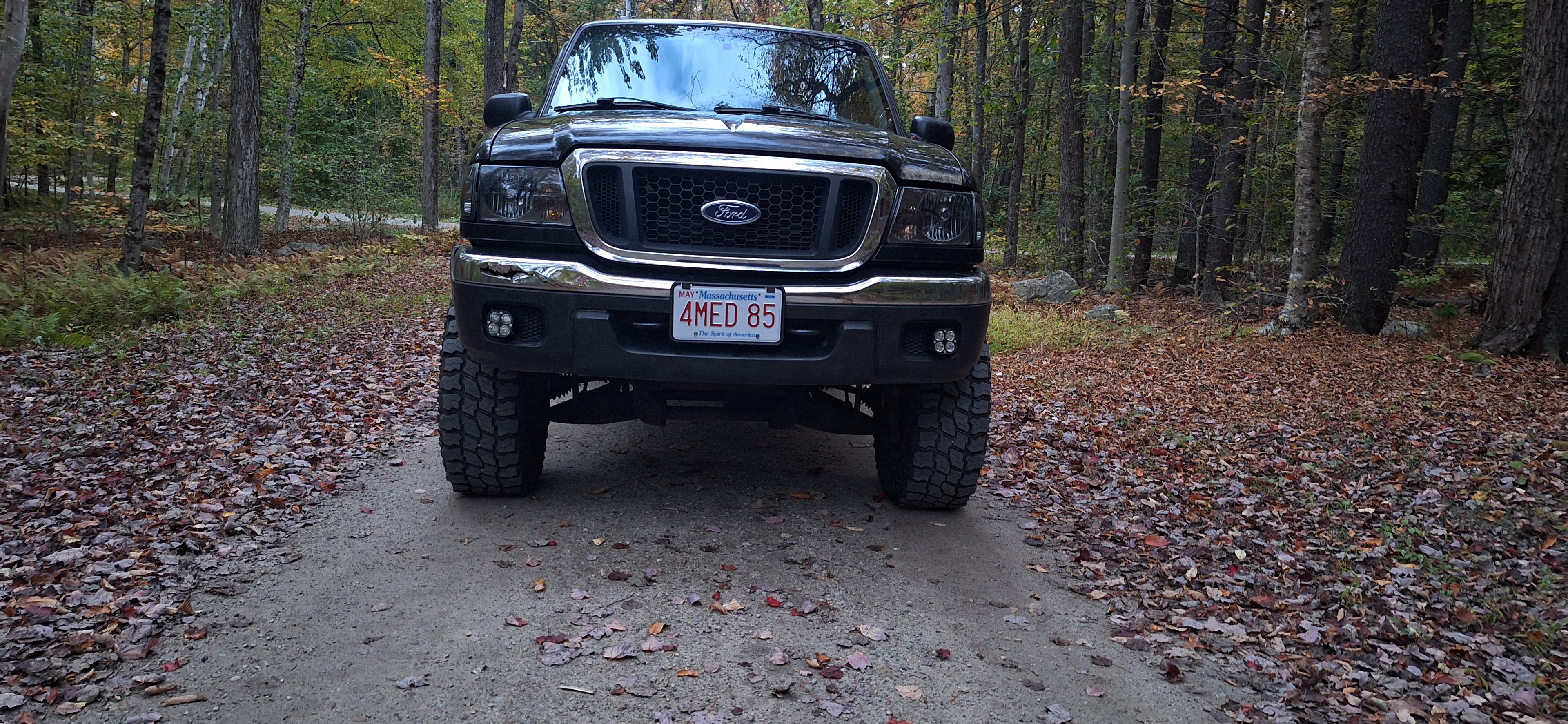 2004 Ford Ranger with 1.5 Inch Wheel Spacers – Titan Wheel Accessories