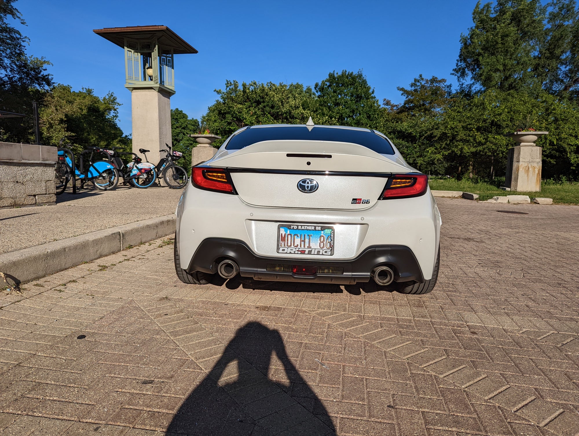 2022 Toyota GR86 with 20mm Wheel Spacers Titan Wheel Accessories