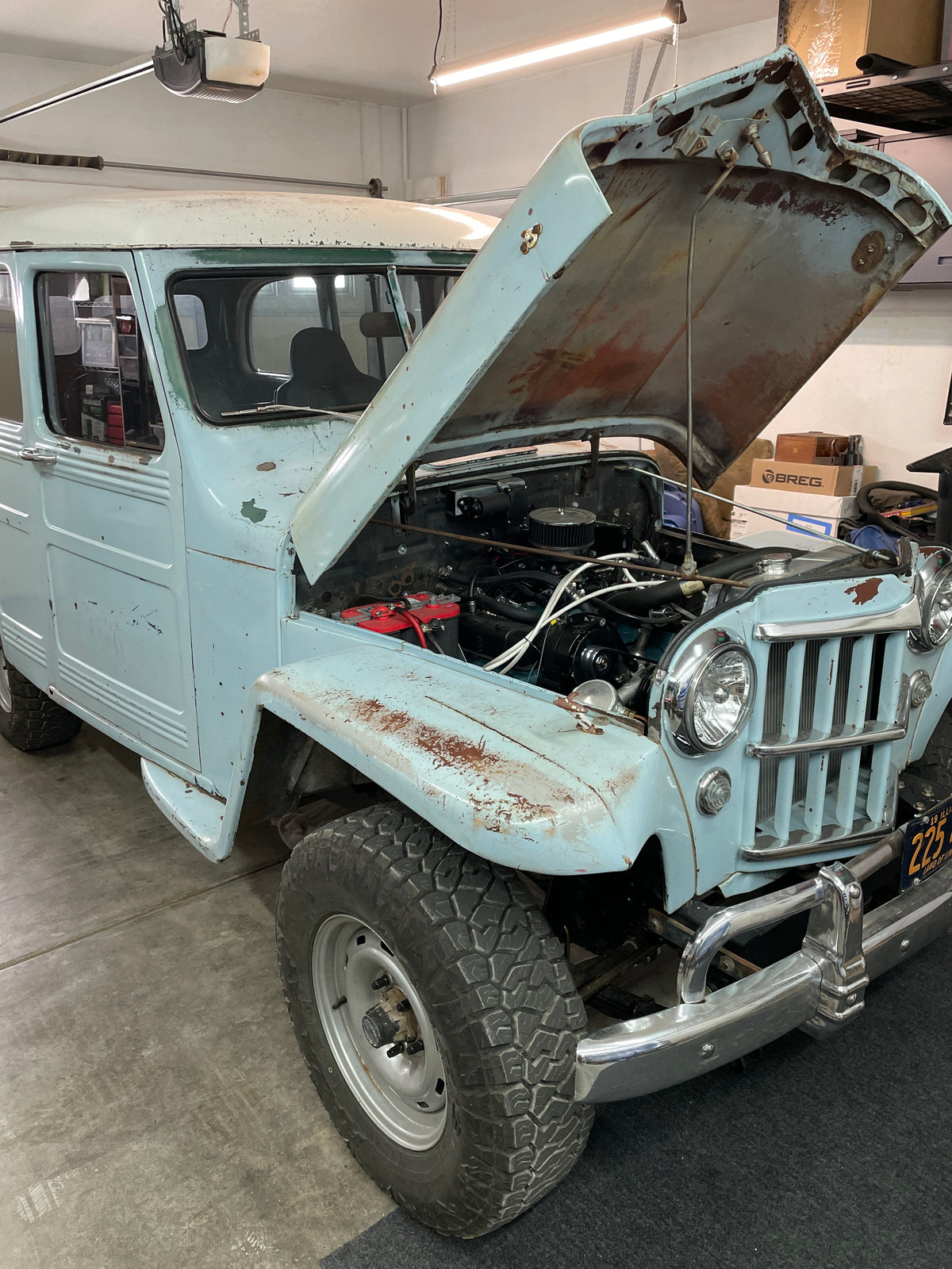 Brad's 1955 Willys Utility Wagon