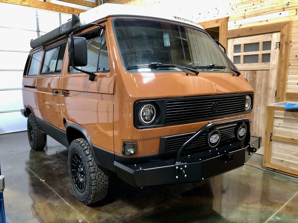 1980 VW Vanagon with 1" Inch Wheel Spacers Titan Wheel Accessories