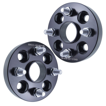 32mm (1.25") Titan Wheel Spacers for Mazda Miata Scion xB Toyota MR2 Celica | 4x100 | 54.1 Hubcentric |12x1.5 Studs |  Set of 4 | Titan Wheel Accessories
