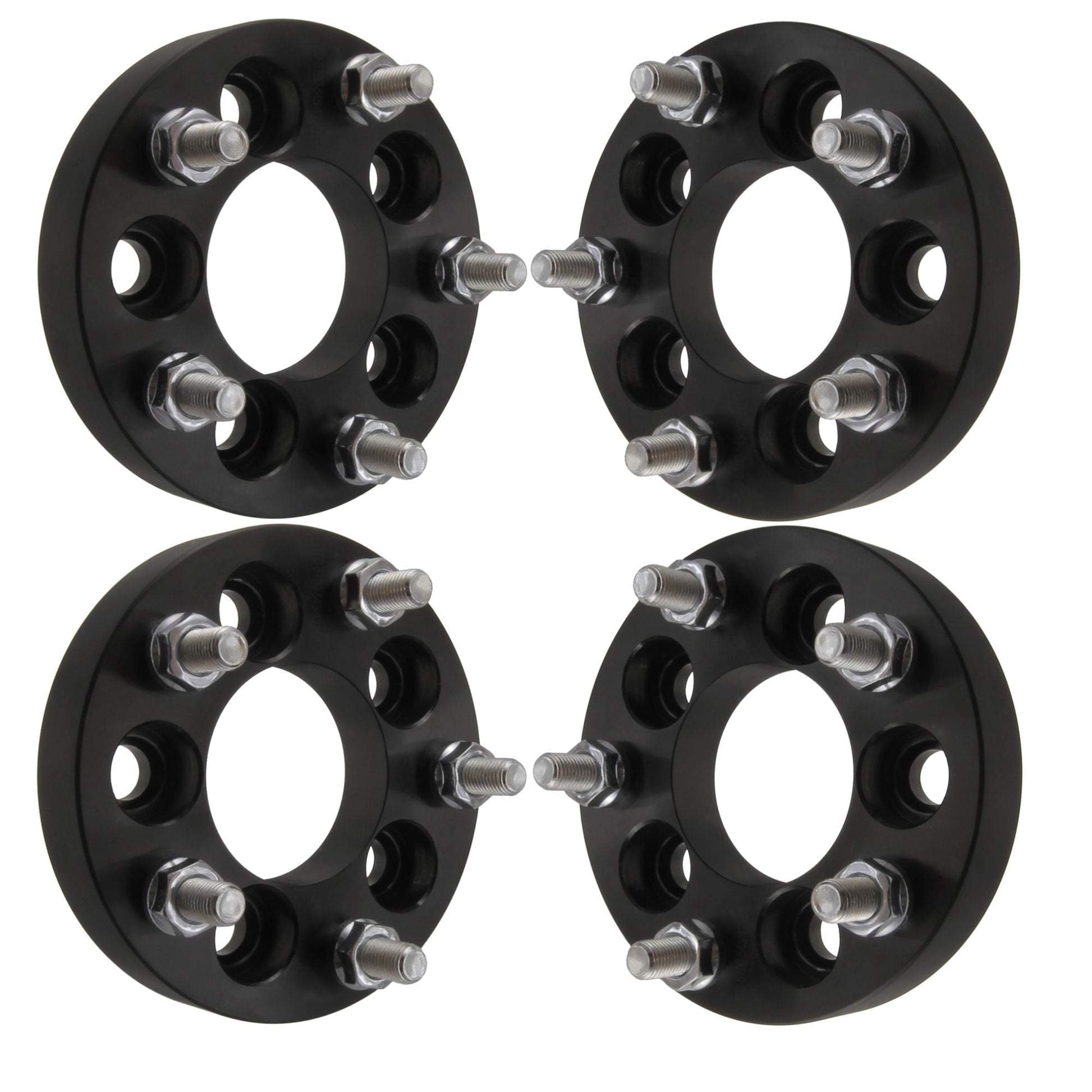 15mm Titan 5x100 To 5x114.3 Wheel Adapters | 12x1.5 Studs | Set of 4 | Titan Wheel Accessories