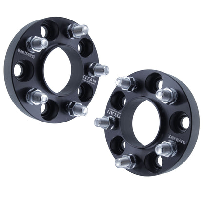 1.25" (38mm) Titan Wheel Spacers for Chrysler 300 Dodge Charger Challenger | 5x4.5 |14x1.5 | Titan Wheel Accessories