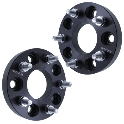 1" (25mm) Titan Wheel Spacers for Classsic Chevy Oldsmobile Pontiac | 5x4.75 | 7/16 Studs | Set of 4 | Titan Wheel Accessories