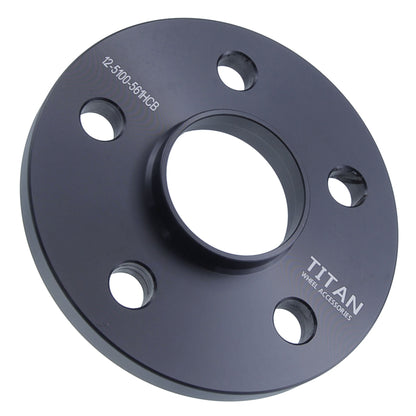 12mm Titan Wheel Spacers for Scion FRS Subaru Impreza BRZ | 5x100 | 56.1 Hubcentric | Titan Wheel Accessories