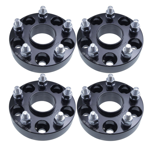 50mm (2") Titan Wheel Spacers for Acura TSX TL Honda Accord Civic | 5x114.3 (5x4.5) | 64.1 Hubcentric | 12x1.5 Studs |  Set of 4