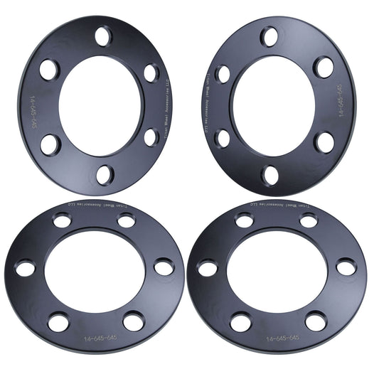 1/4" Titan Wheel Spacers for Dodge Viper Dakota Durango | 6x4.5 (6x114.3) | Set of 4 | Titan Wheel Accessories