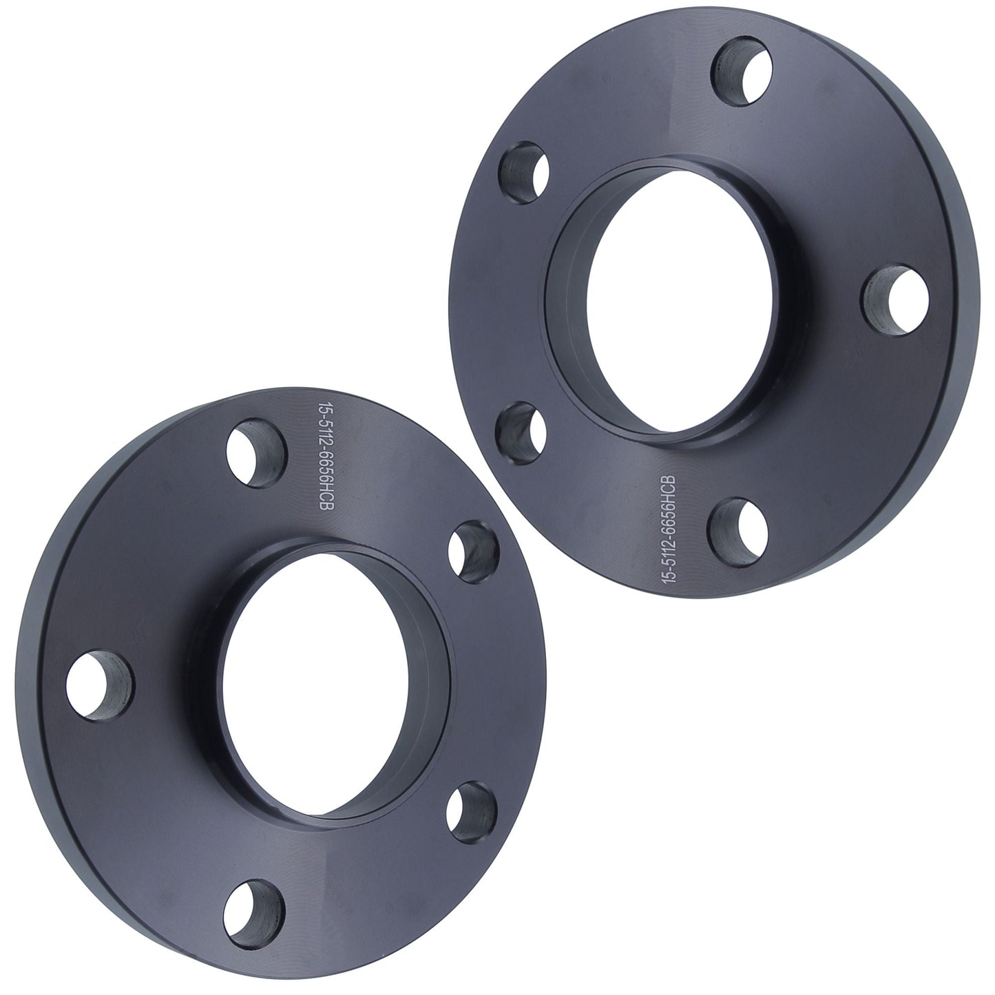 20mm Titan Wheel Spacers for VW Audi Mercedes | 5x112 | 66.56 Hubcentric | Set of 4 | Titan Wheel Accessories