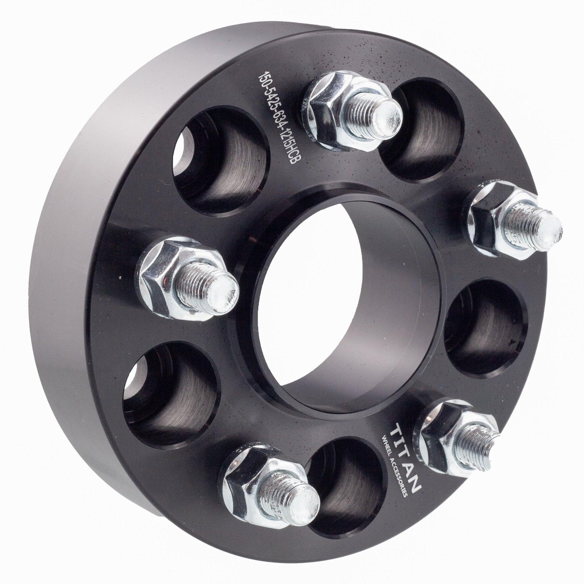 2" (50mm) Titan Wheel Spacers for Lincoln Continental LS MKC MKZ Mercury Monterey | 5x4.25 (5x108) | 63.4 Hubcentric | 12x1.5 Studs | Titan Wheel Accessories