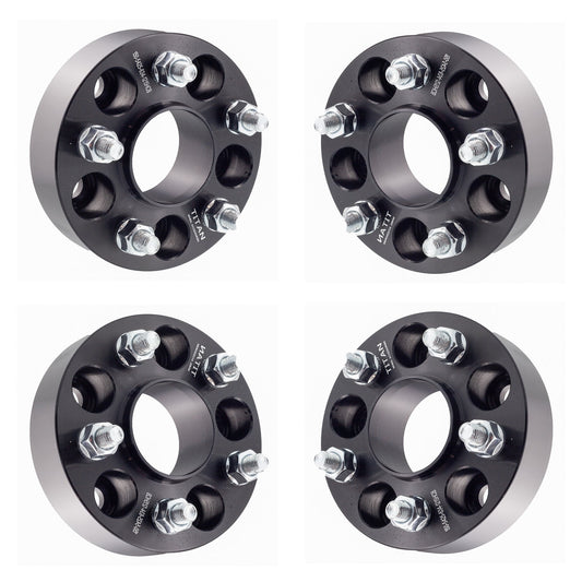 1.5" (38mm) Titan Wheel Spacers for Lincoln Continental LS MKC MKZ Mercury Monterey | 5x4.25 (5x108) | 63.4 Hubcentric | 12x1.5 Studs |  Set of 4 | Titan Wheel Accessories
