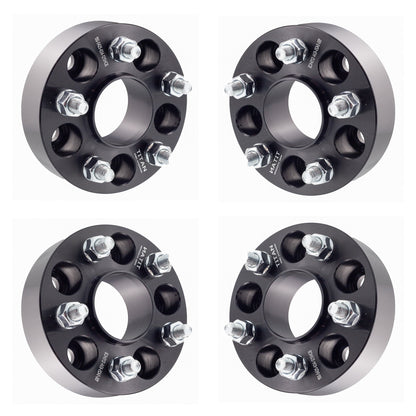 2" (50mm) Titan Wheel Spacers for Lincoln Continental LS MKC MKZ Mercury Monterey | 5x4.25 (5x108) | 63.4 Hubcentric | 12x1.5 Studs |  Set of 4 | Titan Wheel Accessories