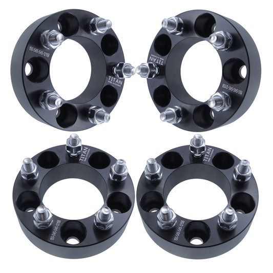 1.5" (38mm) Titan Wheel Spacers for Chevy Buick Cadillac | 5x114.3 (5x4.5) | 12x1.5 Studs | Set of 4 | Titan Wheel Accessories