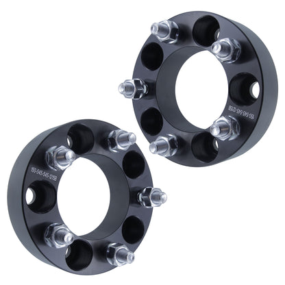 50mm (2") Titan Wheel Spacers for Scion Toyota Lexus | 5x114.3 | 12x1.5 Studs | Set of 4 | Titan Wheel Accessories