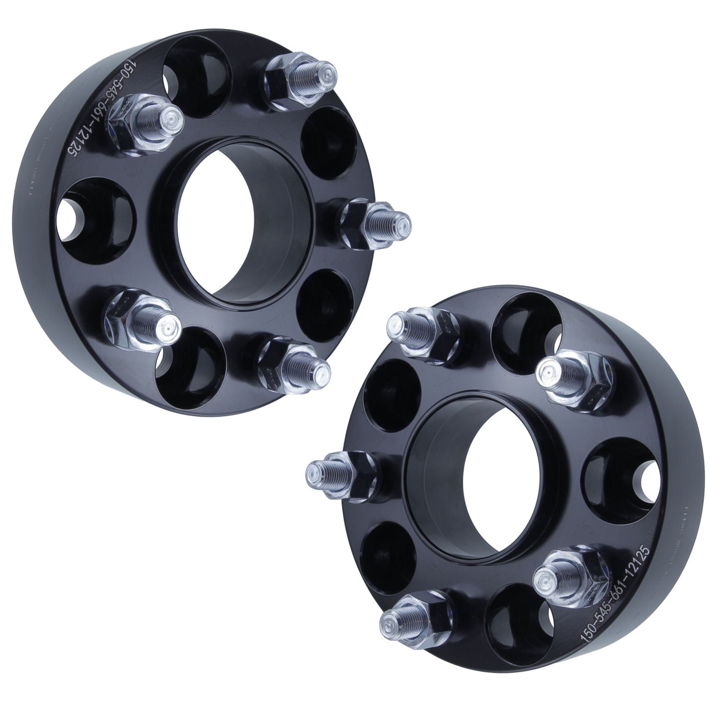 50mm (2") Titan Wheel Spacers for Nissan Altima Maxima 350z 370z Infiniti G35 G37 Q50 | 5x114.3 (5x4.5) | 66.1 Hubcentric |12x1.25 Studs | Set of 4 | Titan Wheel Accessories