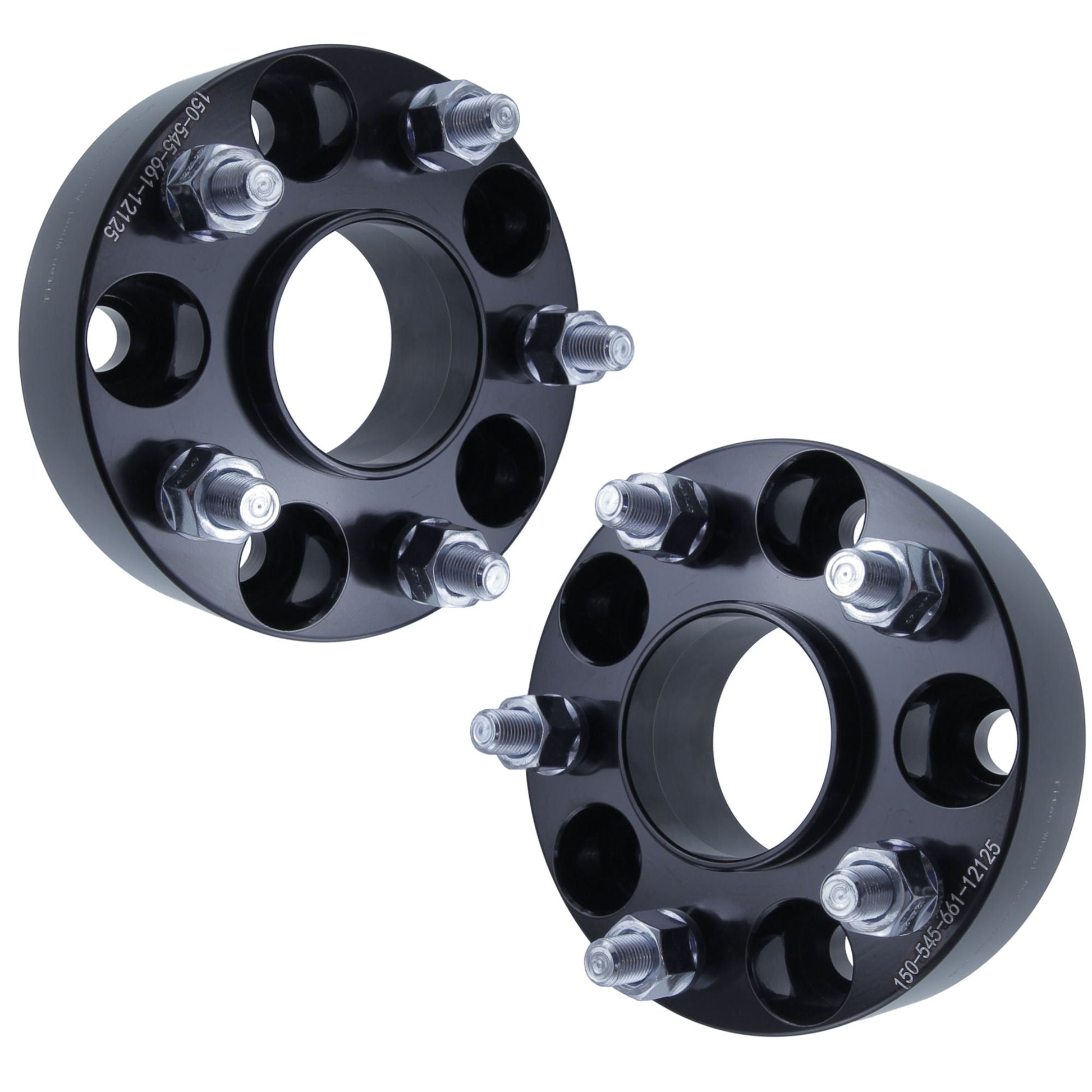 75mm (3") Titan Wheel Spacers for Nissan Altima Maxima 350z 370z Infiniti G35 G37 Q50 | 5x114.3 (5x4.5) | 66.1 Hubcentric |12x1.25 Studs | Set of 4 | Titan Wheel Accessories