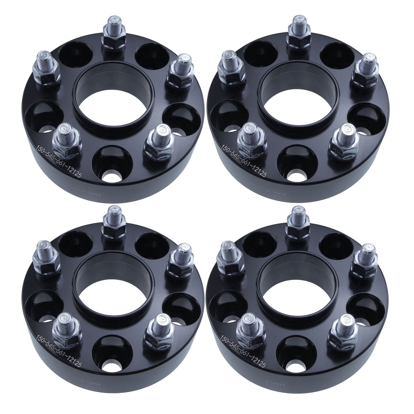 38mm (1.5") Titan Wheel Spacers for Nissan Altima Maxima 350z 370z Infiniti G35 G37 Q50 | 5x114.3 (5x4.5) | 66.1 Hubcentric |12x1.25 Studs | Set of 4 | Titan Wheel Accessories