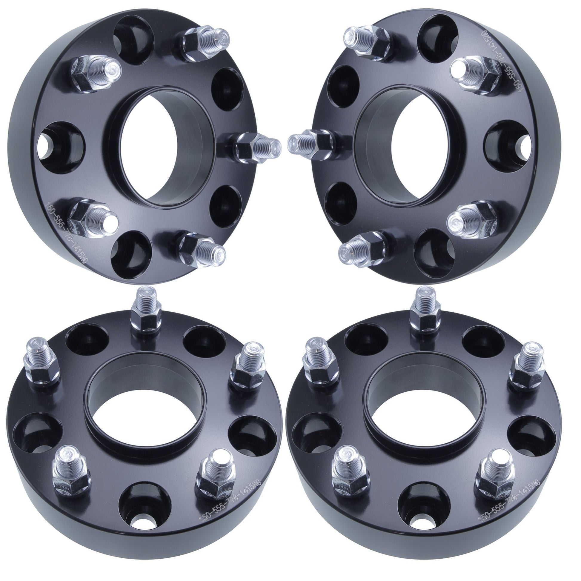 1.5" (38mm) Titan Wheel Spacers for Ram 1500 | 5x5.5 (5x139.7) | 77.8 Hubcentric |1/2x20 Studs |  Set of 4 | Titan Wheel Accessories