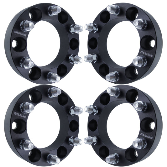 1.25" (32mm) Titan Wheel Spacers for Cadillac Chevy GMC Trucks SUV Van | 6x5.5 (6x139.7) | 14x1.5 Studs | Titan Wheel Accessories