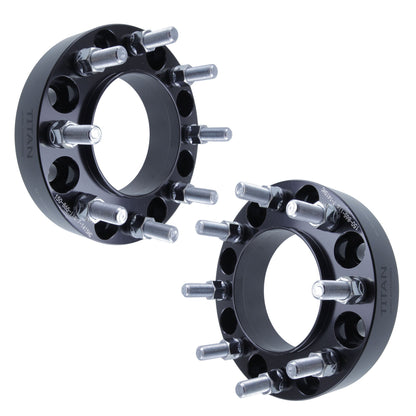 1.5" (38mm) Titan Wheel Spacers for Dodge Ram 2500 3500 Ram 2500 3500 | 8x6.5 | 121.3 Hubcentric |9/16 Studs | Titan Wheel Accessories