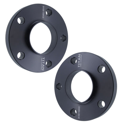 25mm (1") Titan Wheel Spacers for BMW 1 3 5 6 7 Series | 5x120 | 72.56 Hubcentric | Titan Wheel Accessories