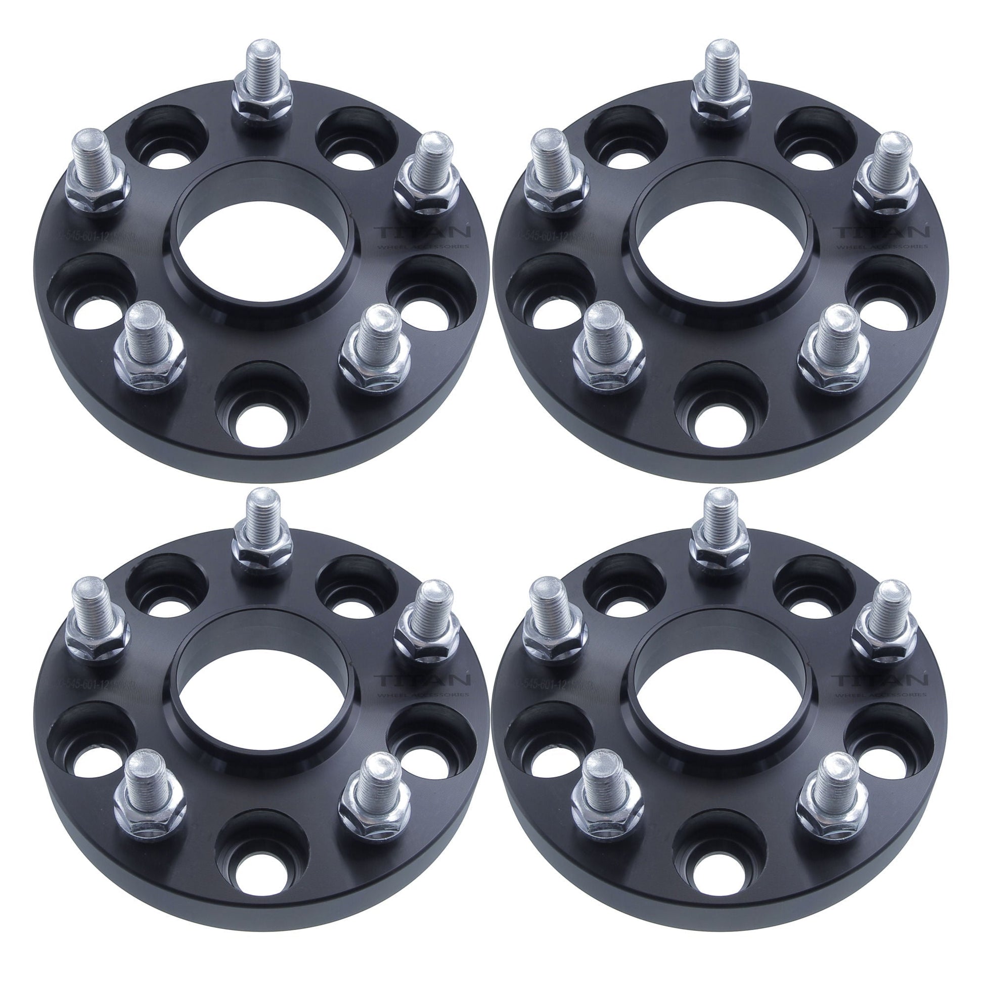 20mm Titan Wheel Spacers for Toyota Camry MR2 Supra Lexus | 5x114.3 | 60.1 Hubcentric | Set of 4 | Titan Wheel Accessories