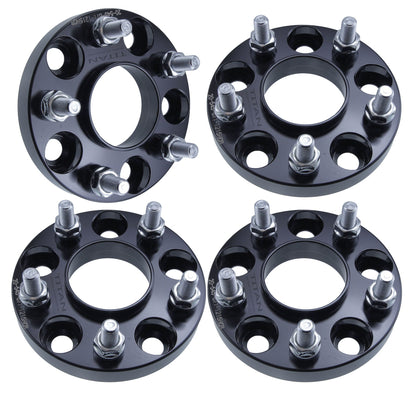 15mm Titan Wheel Spacers for Jeep Compass Patriot Prospector | 5x114.3 (5x4.5) | 67.1 Hubcentric |12x1.25 Studs |  Set of 4 | Titan Wheel Accessories