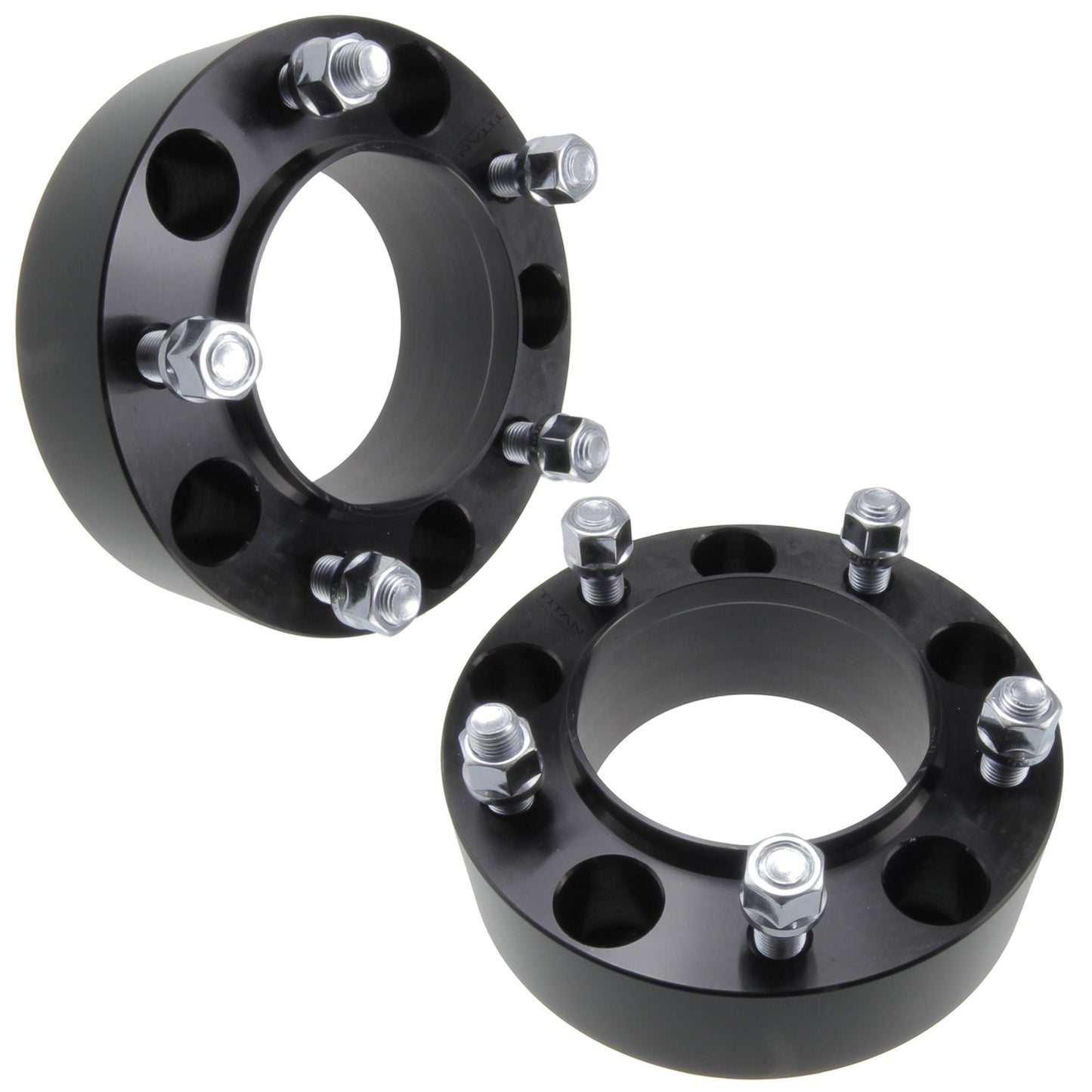 50mm (2") Titan Wheel Spacers for Toyota Tundra 5 Lug | 5x150 | 110 Hubcentric |14x1.5 Studs | Set of 4 | Titan Wheel Accessories