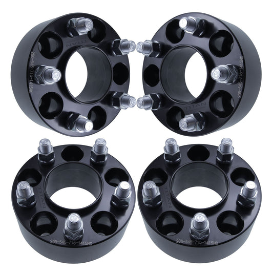 2" (50mm) Titan Wheel Spacers for Dodge Charger Challenger Magnum Chrysler 300 | 5x4.5 (5x114.3) | 71.5 Hubcentric |14x1.5 Studs |  Set of 4 | Titan Wheel Accessories