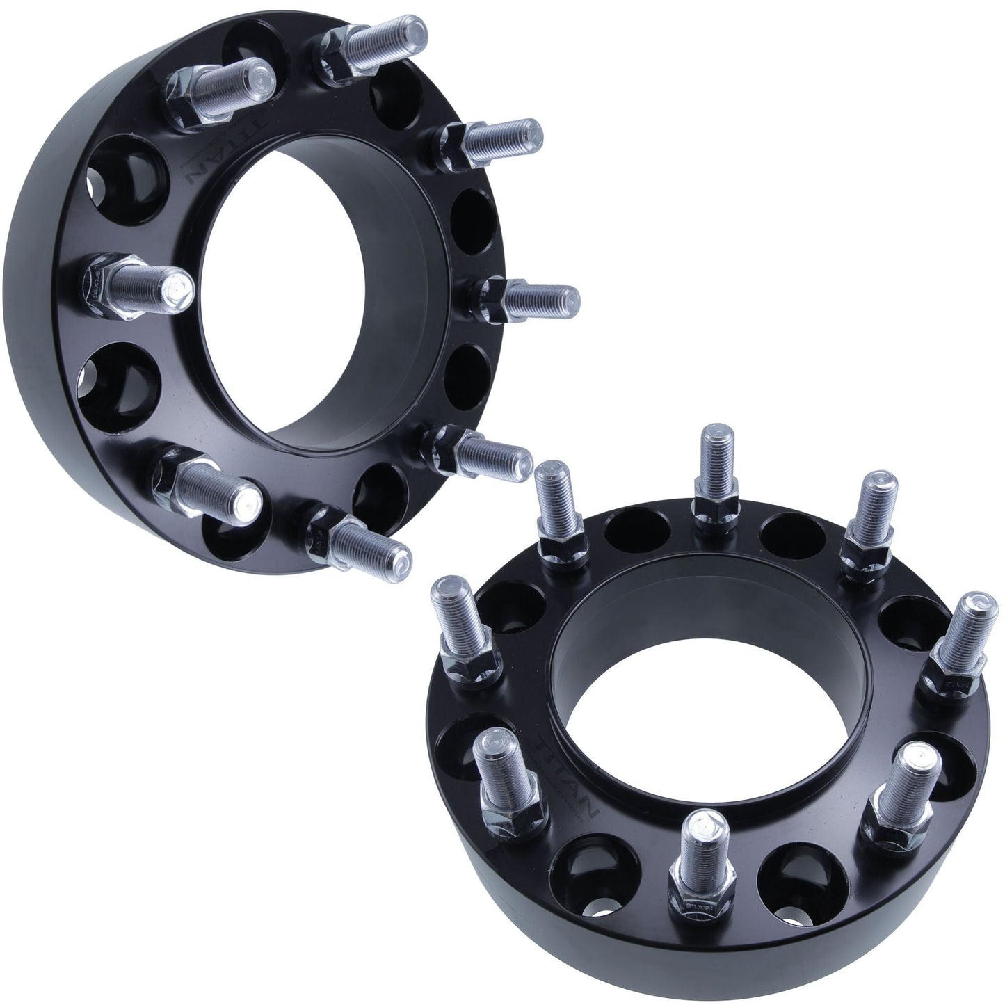 2" Titan Wheel Spacers for Ford F250 F350 | 8x170 | Hubcentric | 14x1.5 Studs | Set of 4 | Titan Wheel Accessories