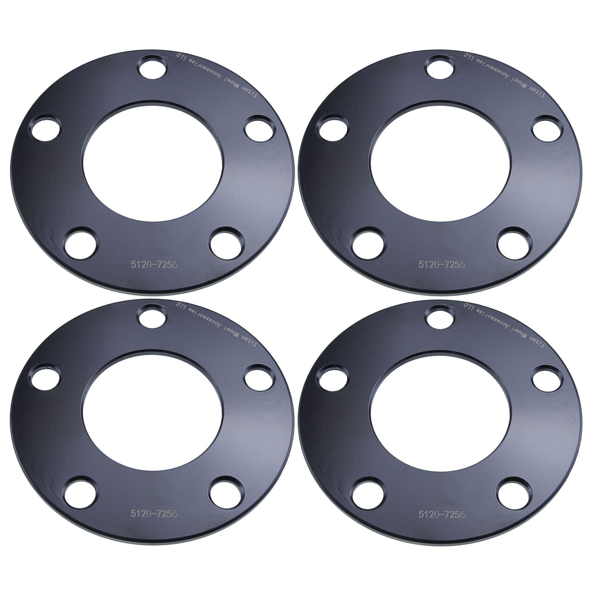 3mm Titan Wheel Spacers for BMW 1 3 5 6 7 Series | 5x120 | 72.56 Hubcentric | Set of 4 | Titan Wheel Accessories