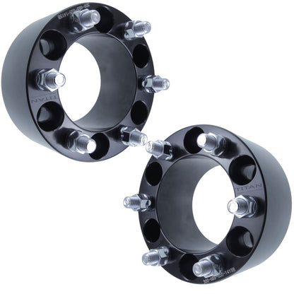 3" Titan Wheel Spacers for Chevy Silverado | 6x5.5 | 14x1.5 Studs | Set of 4 | Titan Wheel Accessories