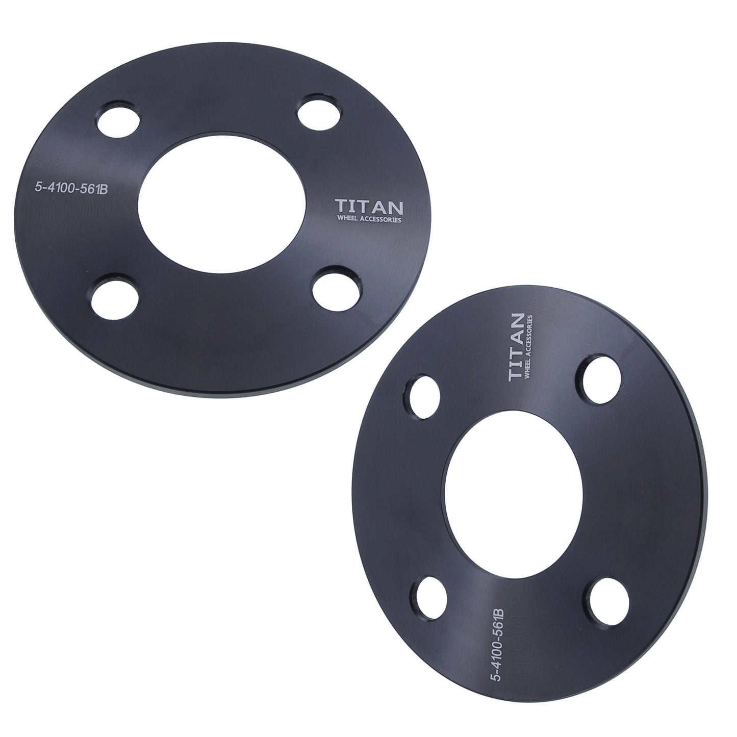5mm Titan Wheel Spacers for Honda Civic EF EG EK | 4x100 | 56.1 Hubcentric | Set of 4 | Titan Wheel Accessories