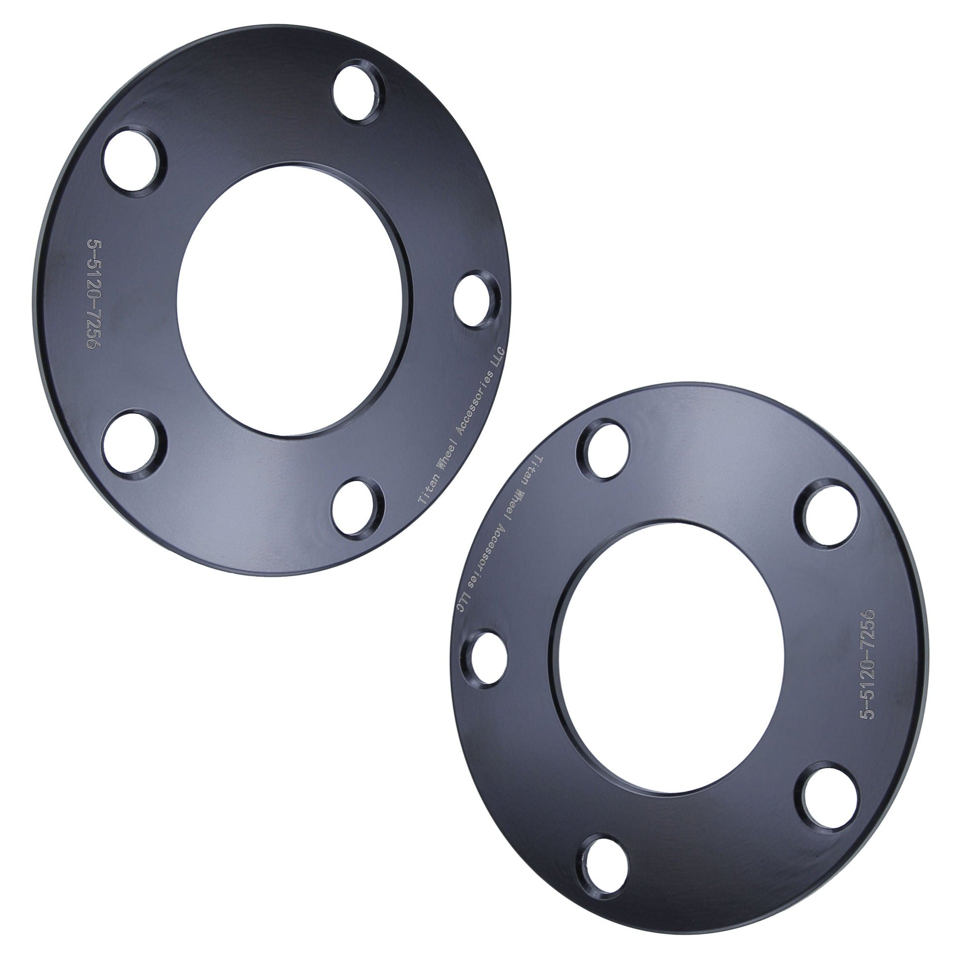 5mm Titan Wheel Spacers for BMW 1 3 5 6 7 Series | 5x120 | 72.56 Hubcentric | Set of 4 | Titan Wheel Accessories