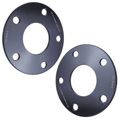 3mm Titan Wheel Spacers for Porsche Audi VW SUVs | 5x130 | 71.6 Hubcentric | Set of 4 | Titan Wheel Accessories