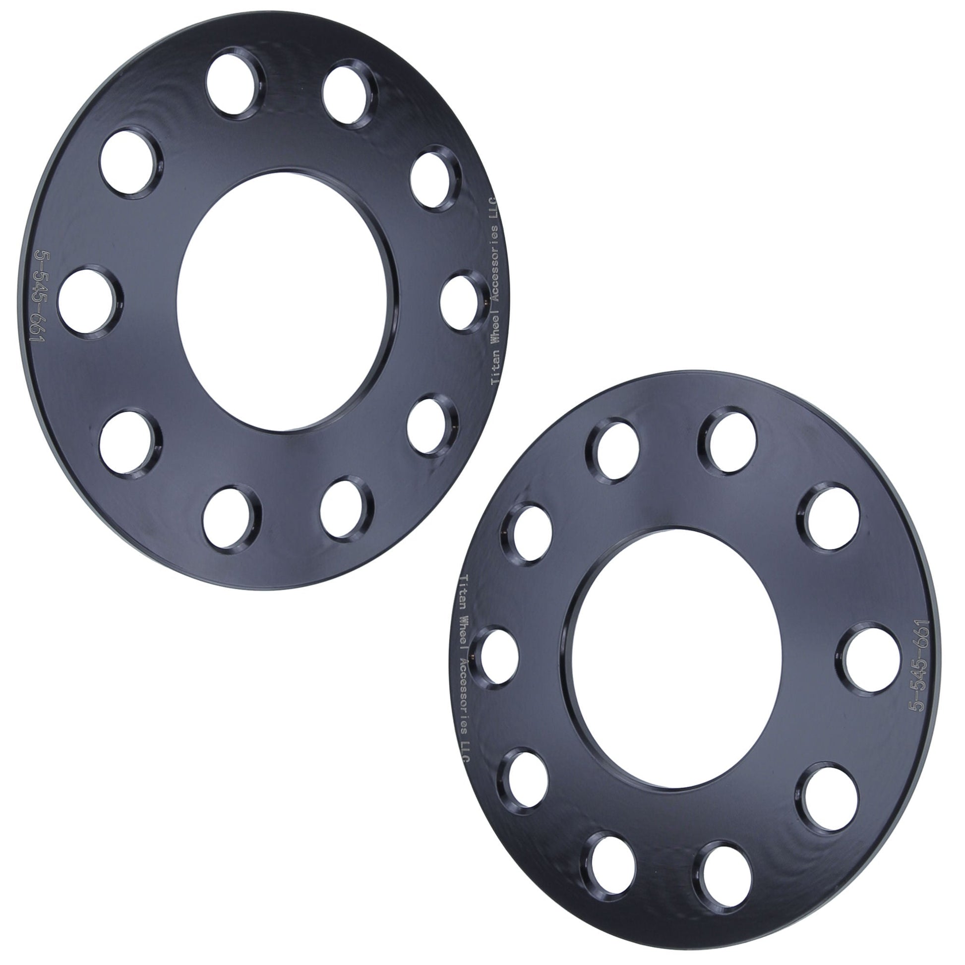 3mm Titan Wheel Spacers for Nissan Infiniti Q50 G35 G37 350z 370z Altima Maxima | 5x114.3 (5x4.5) | 66.1 Hubcentric | Titan Wheel Accessories