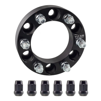 2" (50mm) Titan Wheel Spacers for Ford F150 2015+ | 6x135 | 87.1 Hubcentric |14x1.5 Studs | Titan Wheel Accessories