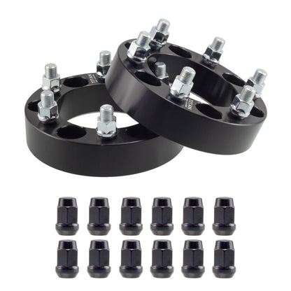 1" (25mm) Titan Wheel Spacers for Infiniti QX56 Nissan Armada Titan | 6x5.5 (6x139.7) | 77.8 Hubcentric |12x1.25 Studs | Titan Wheel Accessories