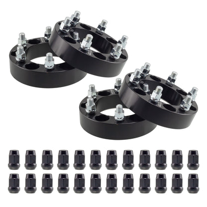 2" (50mm) Titan Wheel Spacers for GMC Canton Chevy Colorado | 6x120 | 66.9 Hubcentric |14x1.5 Studs | Titan Wheel Accessories