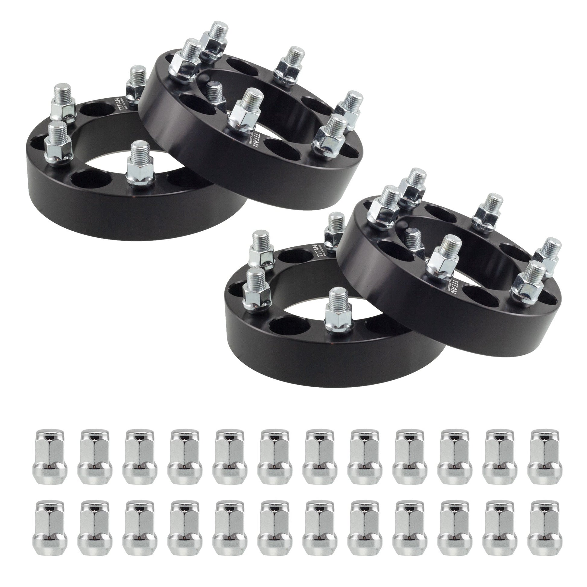 1.5" (38mm) Titan Wheel Spacers for Chevy Colorado GMC Canyon | 6x120 | 66.9 Hubcentric |14x1.5 Studs | Titan Wheel Accessories